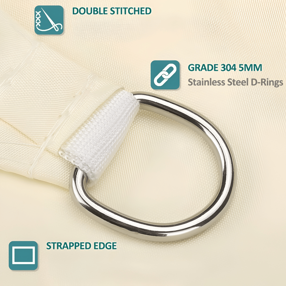 SUNSAIL – Tenda da sole impermeabile con protezione UV per terrazza e balcone
