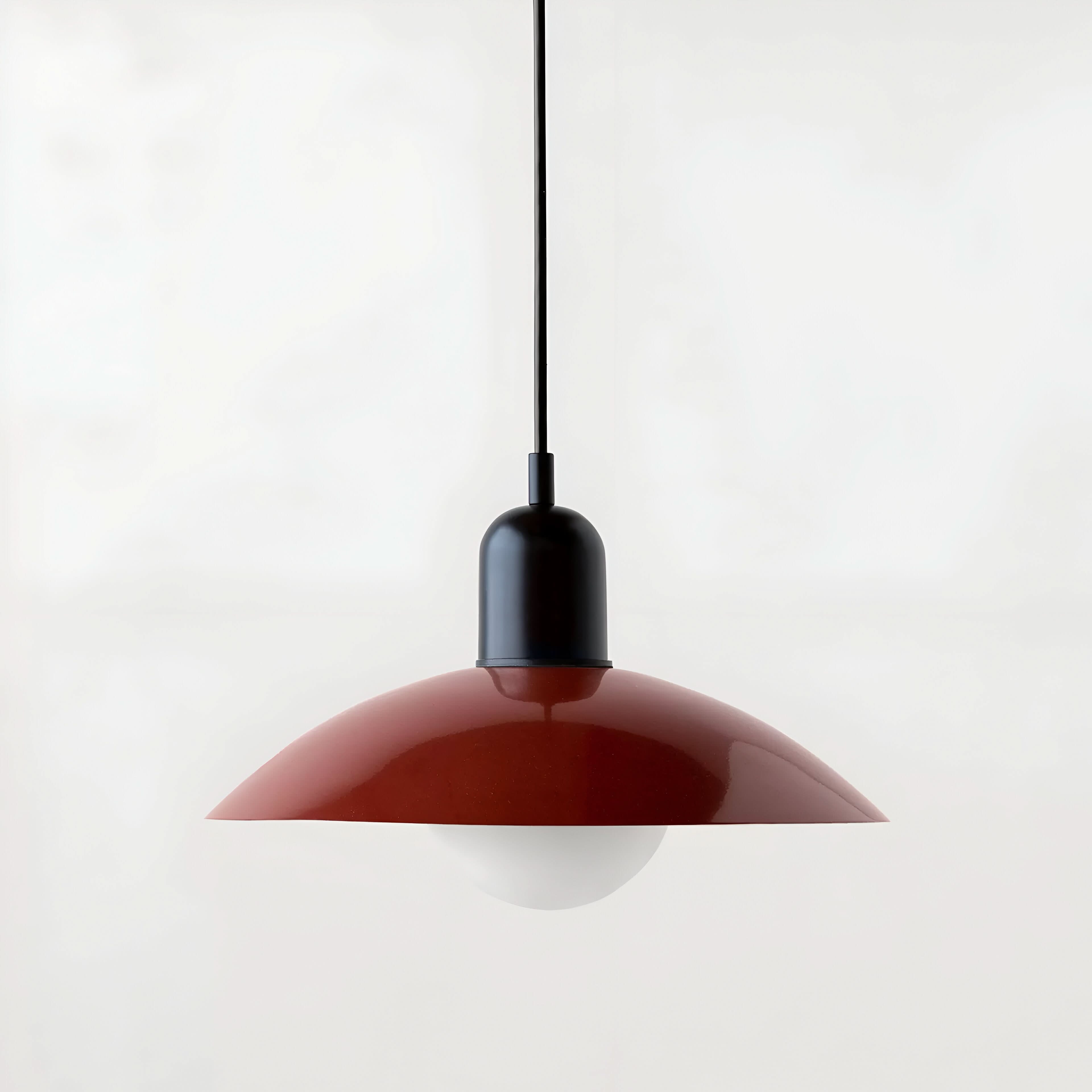 Lampada a Sospensione Modern Macaron Bauhaus – Ombra in Ferro
