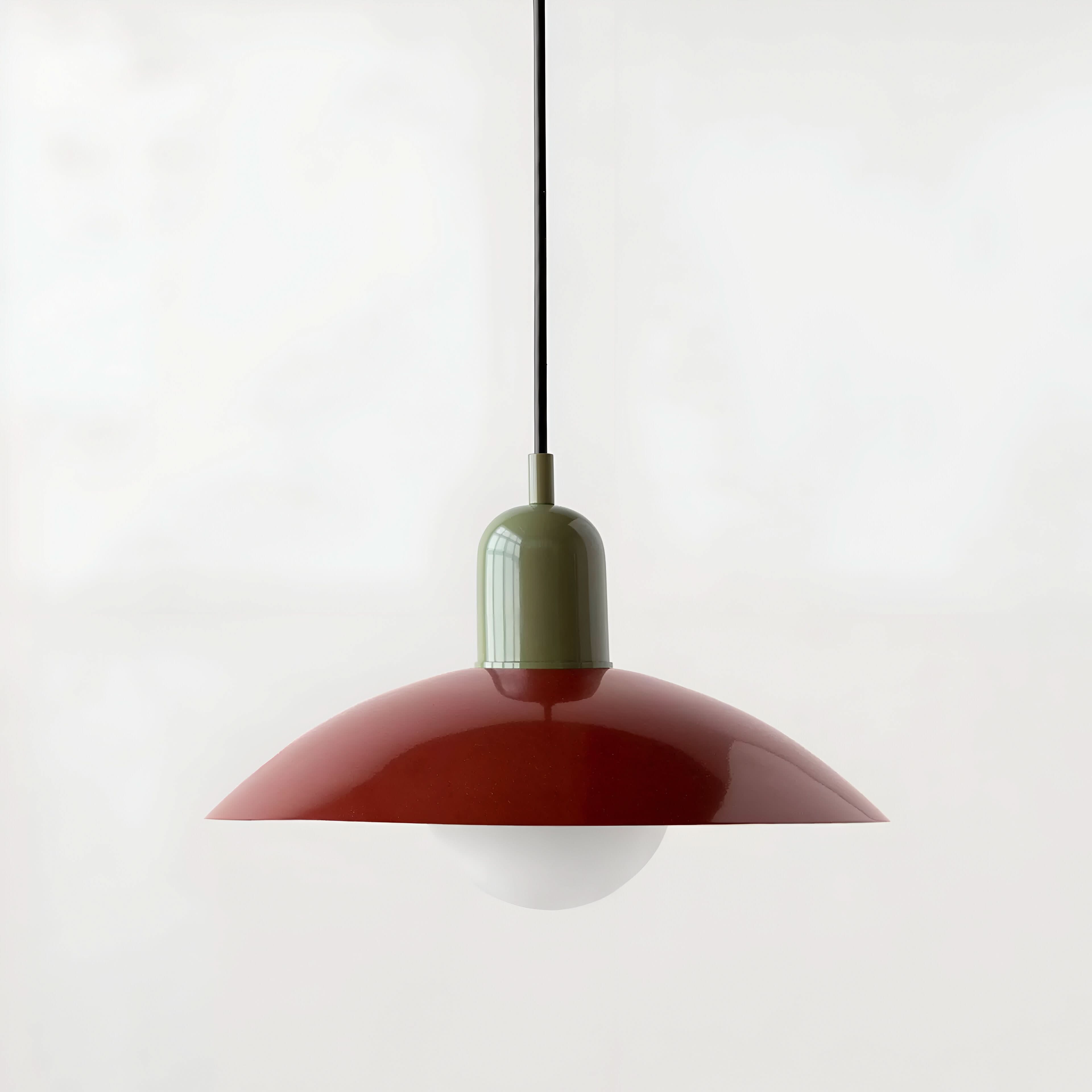 Lampada a Sospensione Modern Macaron Bauhaus – Ombra in Ferro