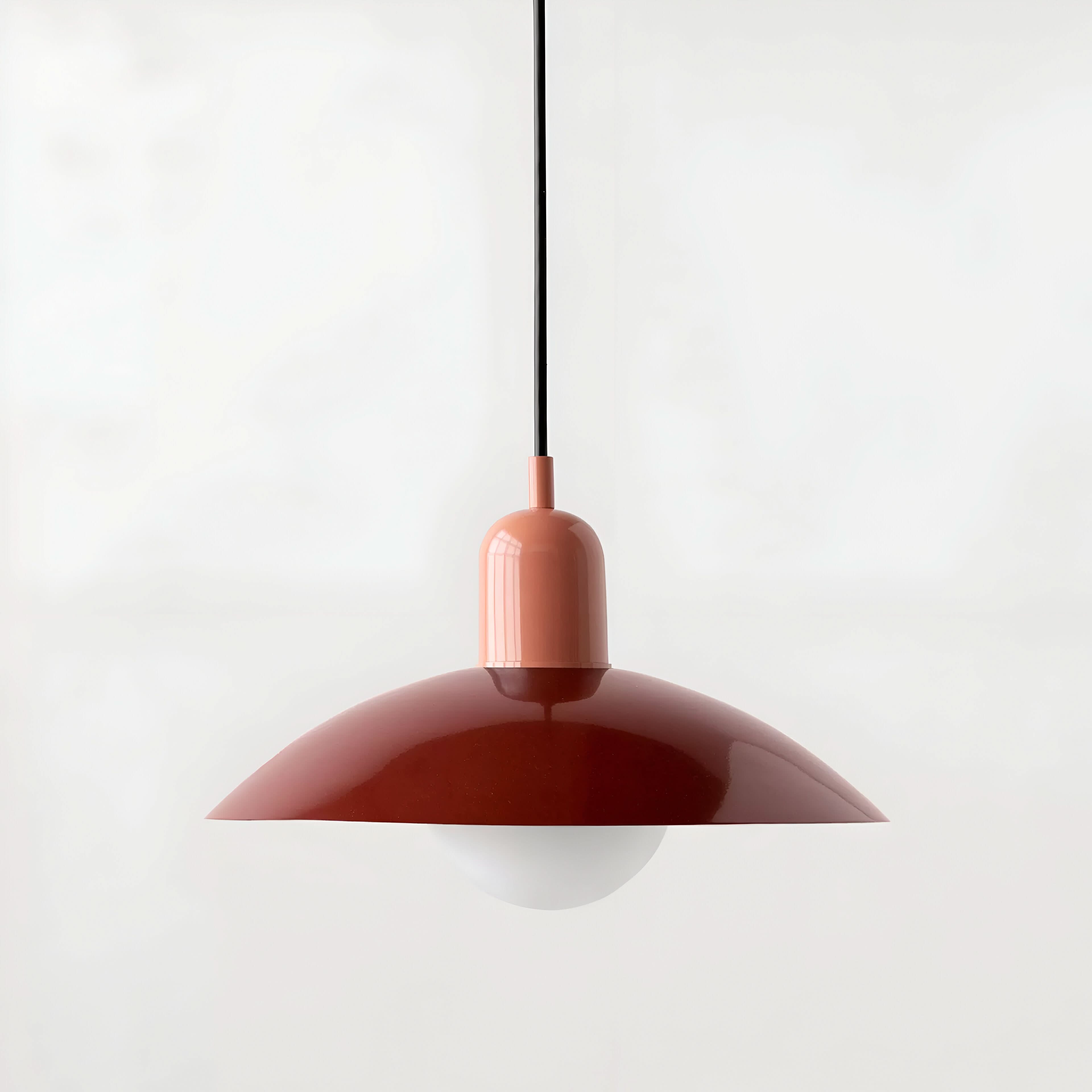 Lampada a Sospensione Modern Macaron Bauhaus – Ombra in Ferro
