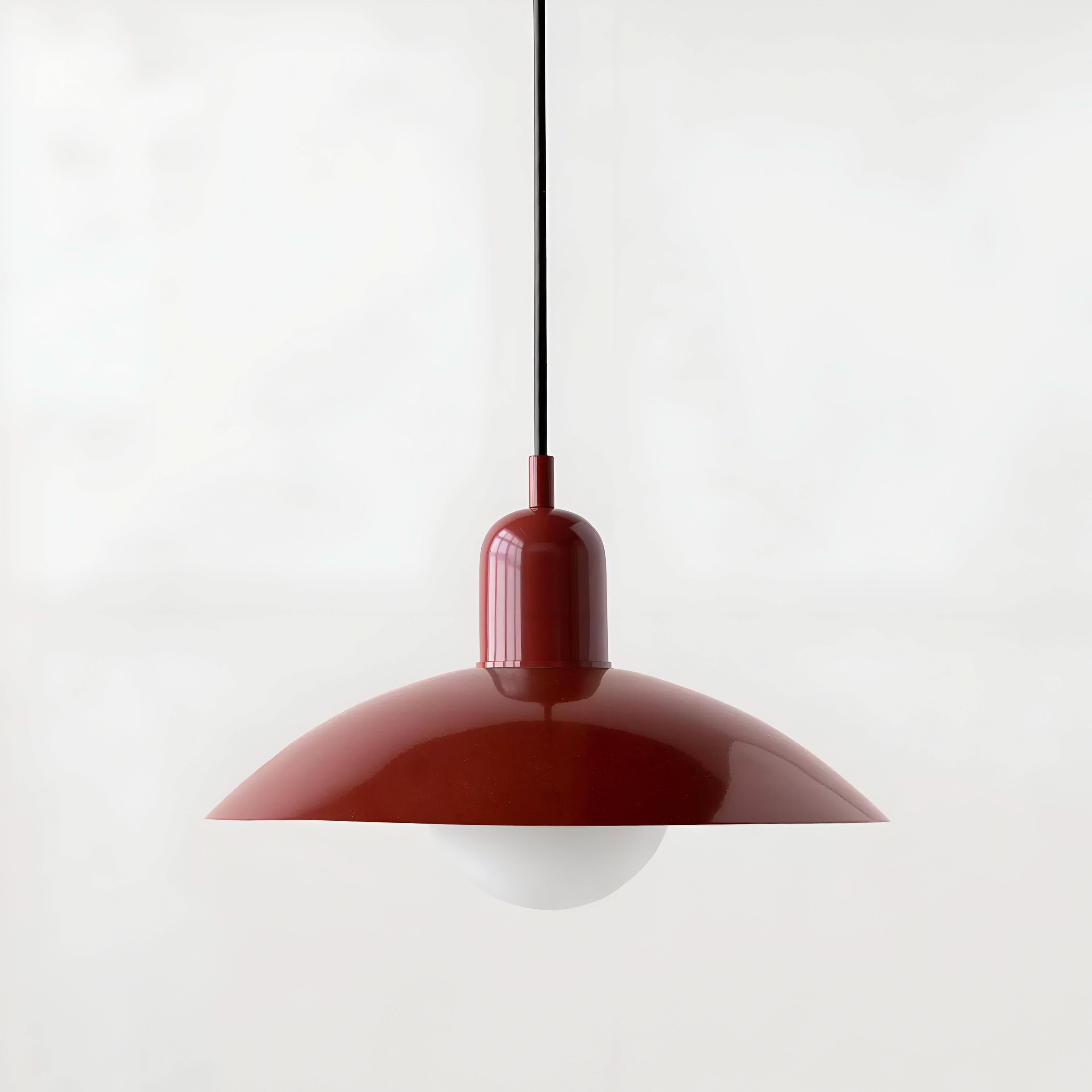 Lampada a Sospensione Modern Macaron Bauhaus – Ombra in Ferro