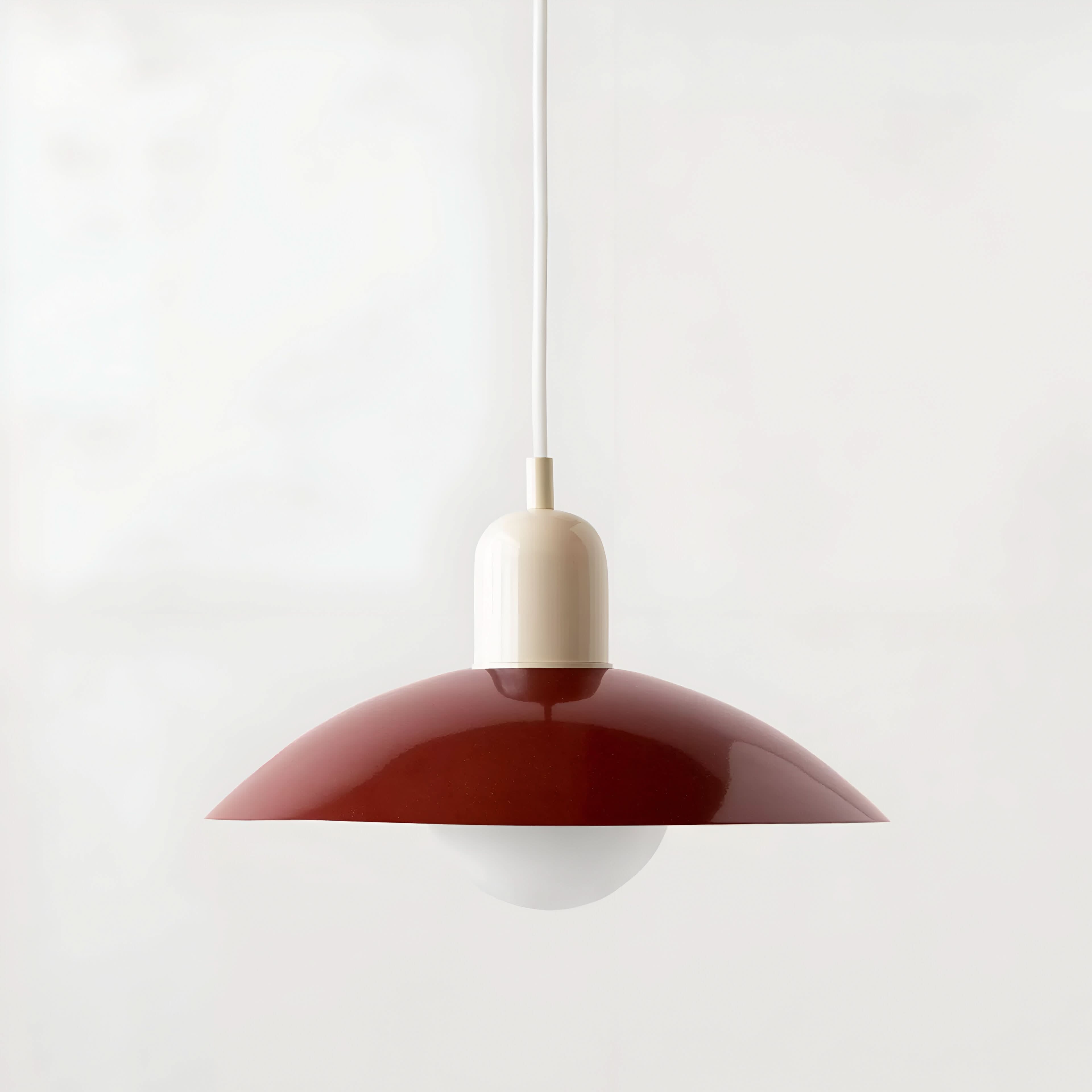 Lampada a Sospensione Modern Macaron Bauhaus – Ombra in Ferro