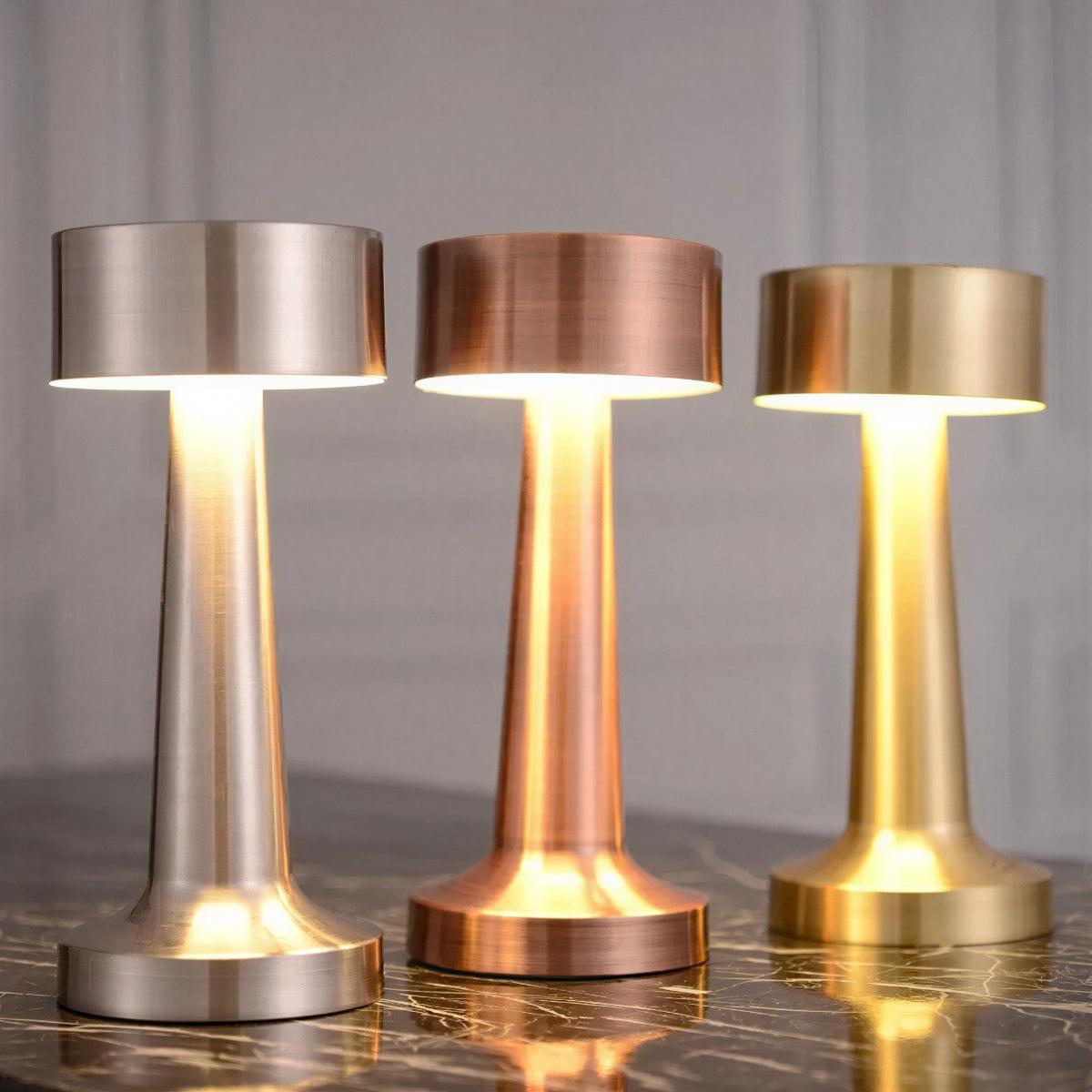 Lampada da Tavolo Ricaricabile Senza Fili con Dimming Touch