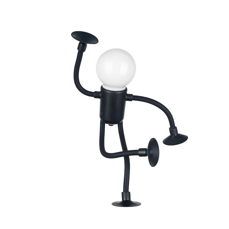 Lampada da tavolo Robot | Design divertente | Illuminazione LED | Lampada decorativa per la casa