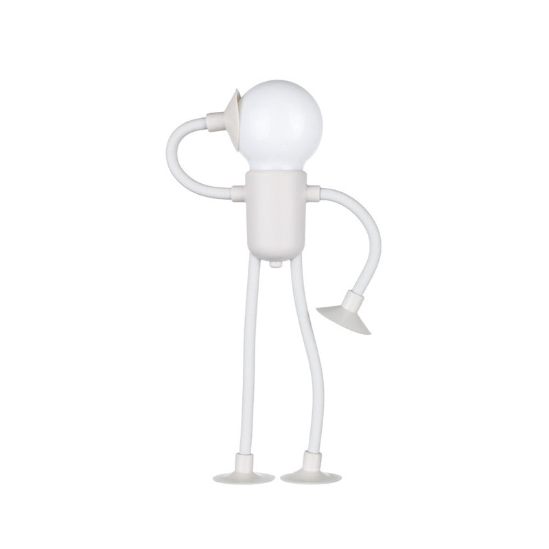 Lampada da tavolo Robot | Design divertente | Illuminazione LED | Lampada decorativa per la casa
