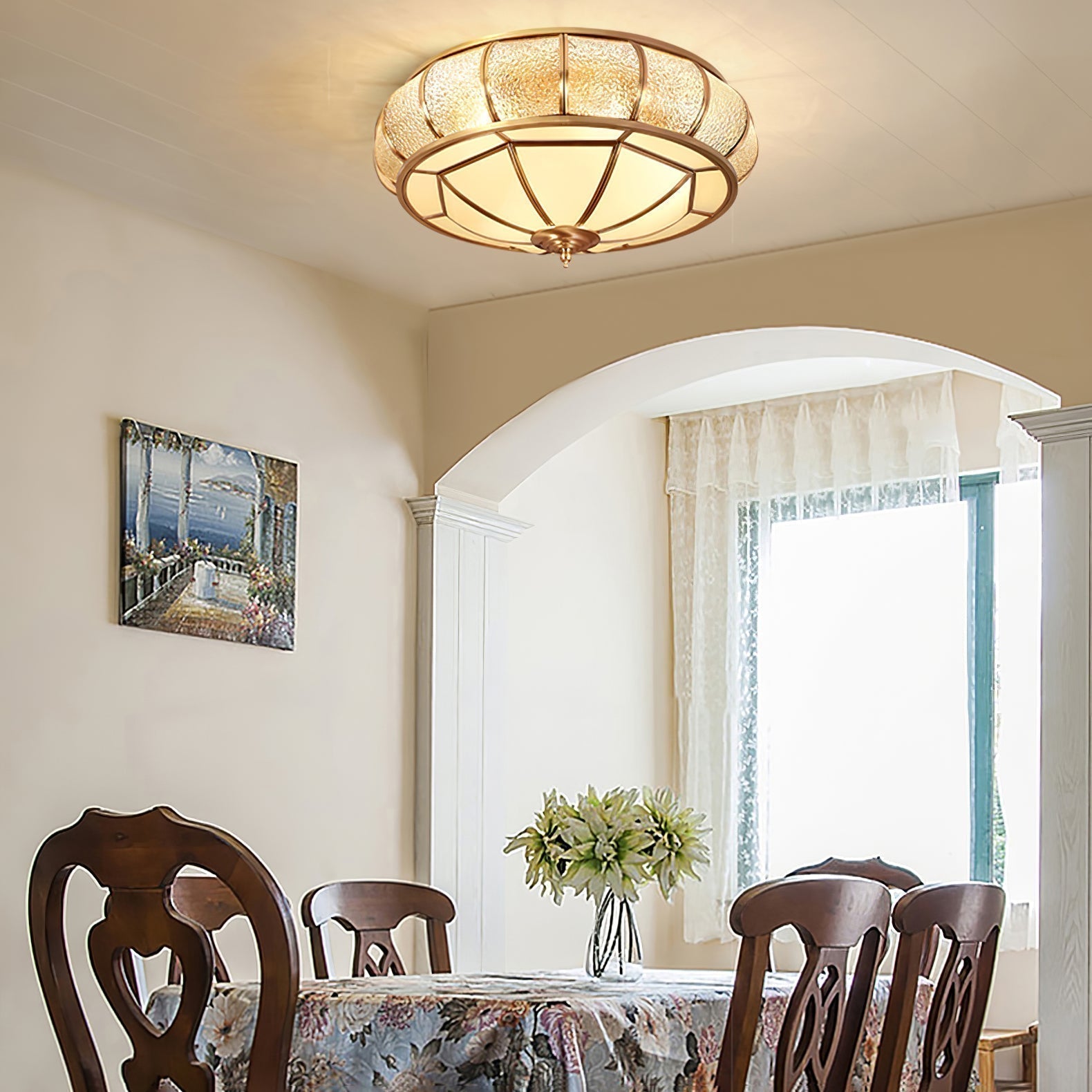 Lampada da Soffitto Design con Cristalli Eleganza e Atmosfera Accogliente