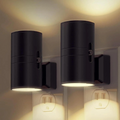 Luce notturna dimmerabile Plug-In con sensore di movimento - Luce LED per camere da letto, corridoi e scale