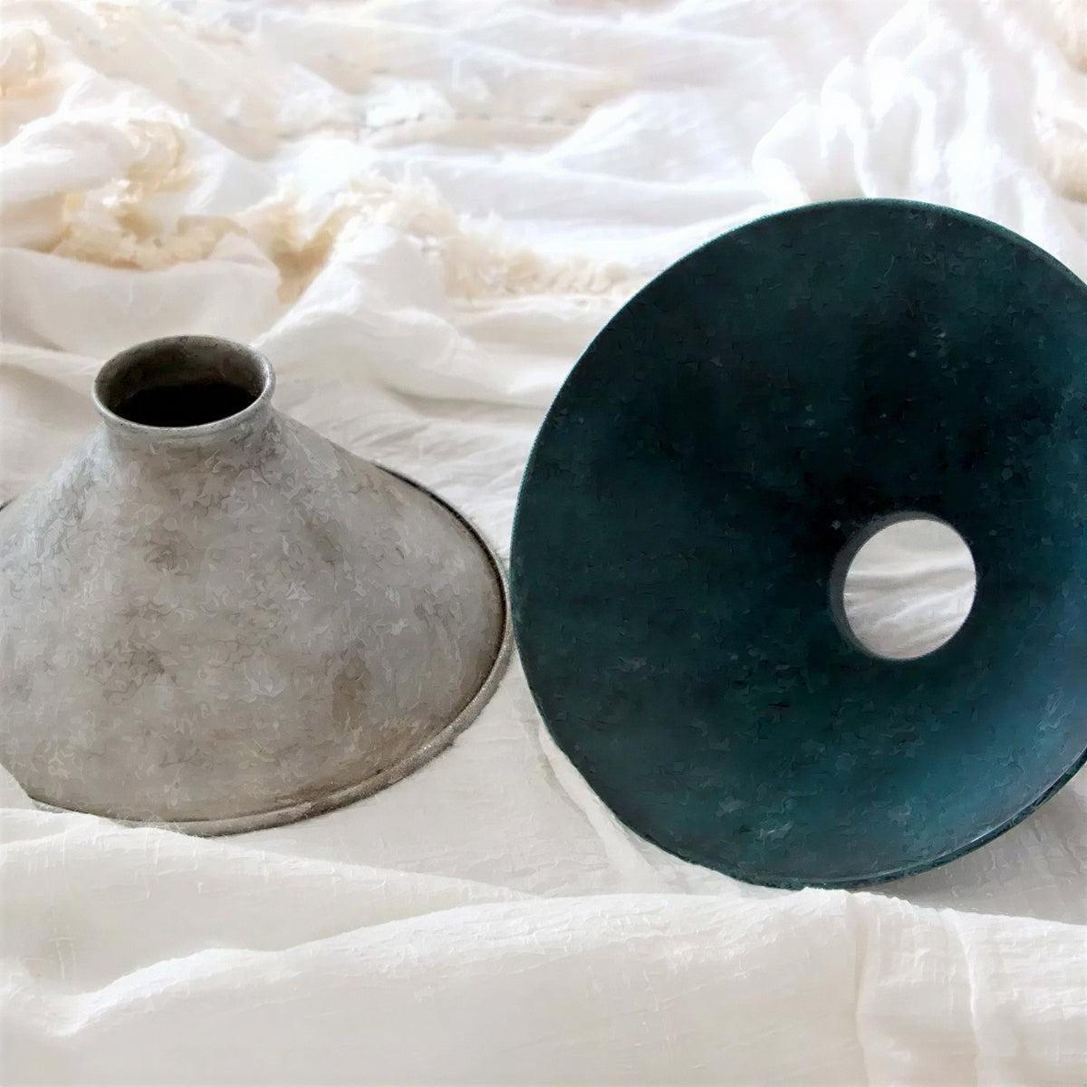 Lampada a Sospensione Rustica per Isola Cucina con Design a Cono