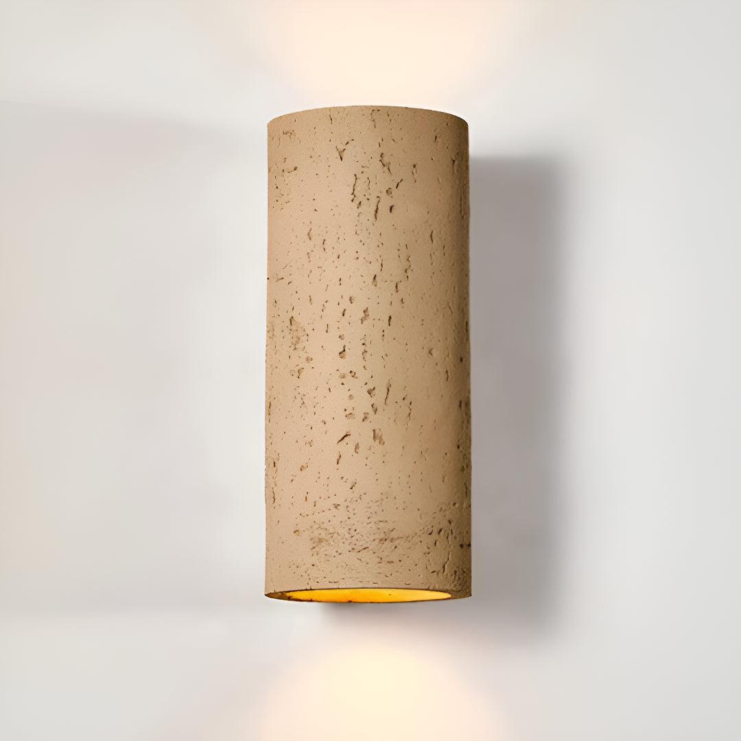 Applique da Parete in Metallo Rustico con LED Su Giù per Interni o Esterni