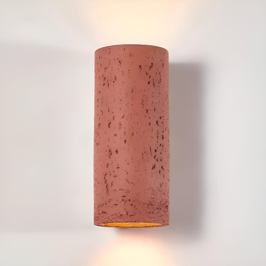 Applique da Parete in Metallo Rustico con LED Su Giù per Interni o Esterni