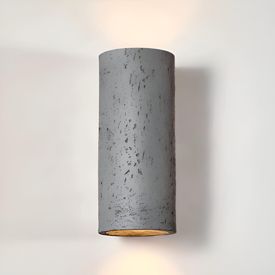 Applique da Parete in Metallo Rustico con LED Su Giù per Interni o Esterni