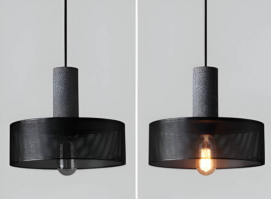 RusticStone – Lampada a sospensione rustica in design industriale moderno