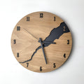 WoodAura – Orologio da parete rustico in design scandinavo senza tempo