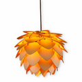 PineGlow – Lampada a sospensione rustica in legno fatta a mano