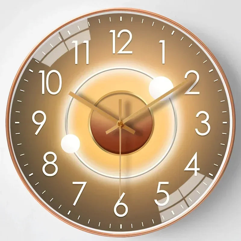 Orologio da Parete Classico Silenzioso Elegante Orologio Non Ticchettante per Camera da Letto e Ufficio
