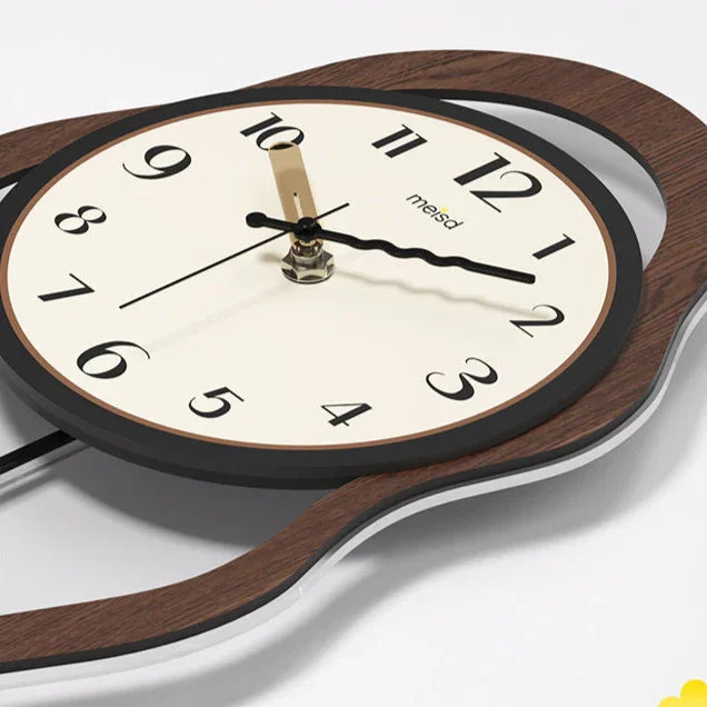 Orologio da Parete in Legno Sienna