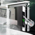 Brisenna - Rubinetto da cucina con riscaldamento diretto e beccuccio girevole a 360° 3000W
