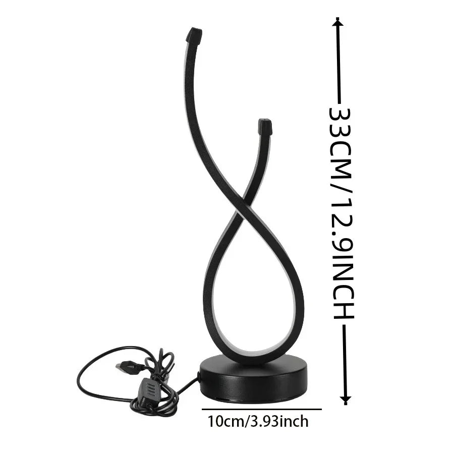 Lumoara Lampada da Tavolo LED | Dimmerabile | 3 Temperature di Colore | Design Moderno