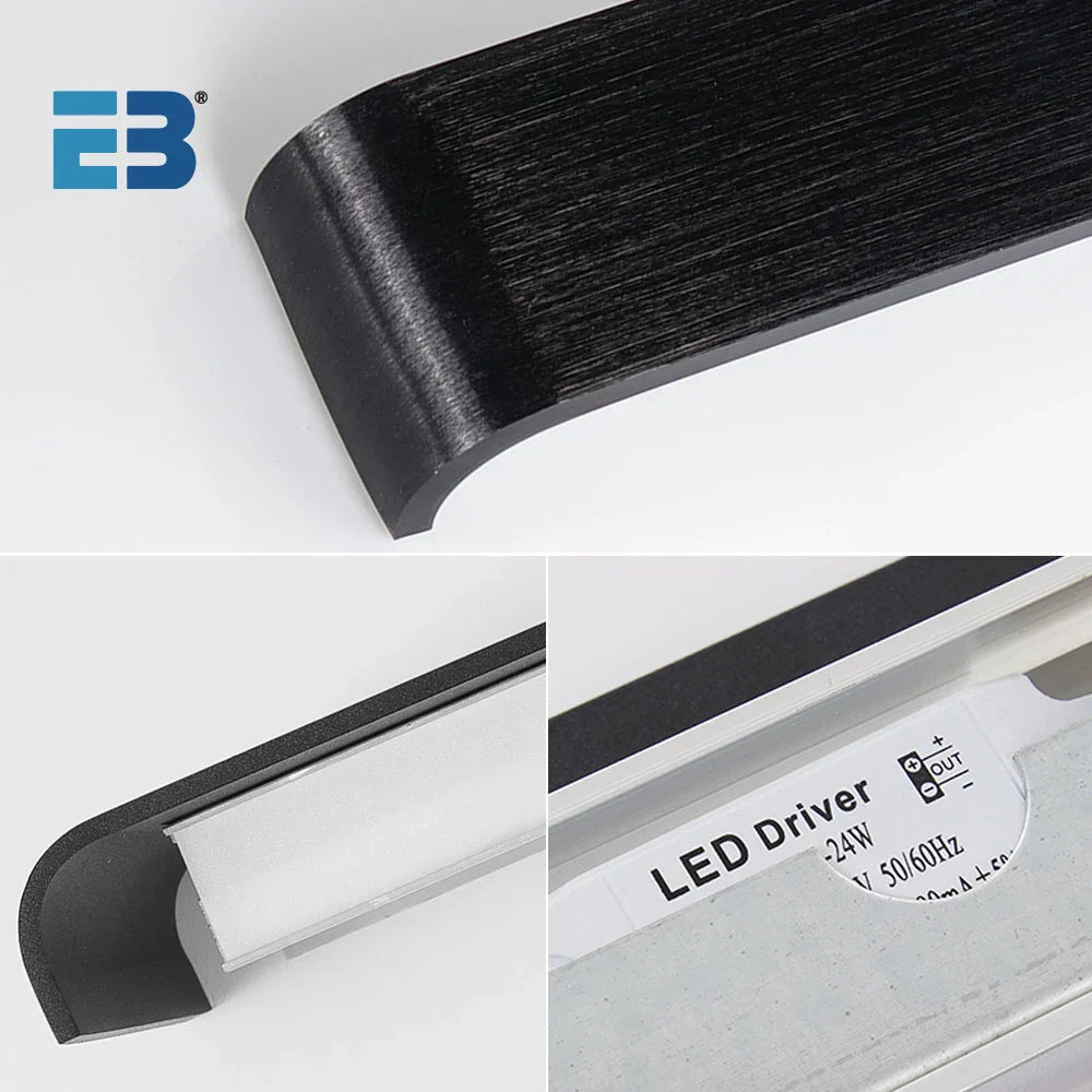 Lampada da Parete LED Moderna - Soluzione di Illuminazione Versatile per Camera da Letto, Cucina e Soggiorno
