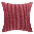 Elviron - Federa per Cuscino a Righe in Corduroy