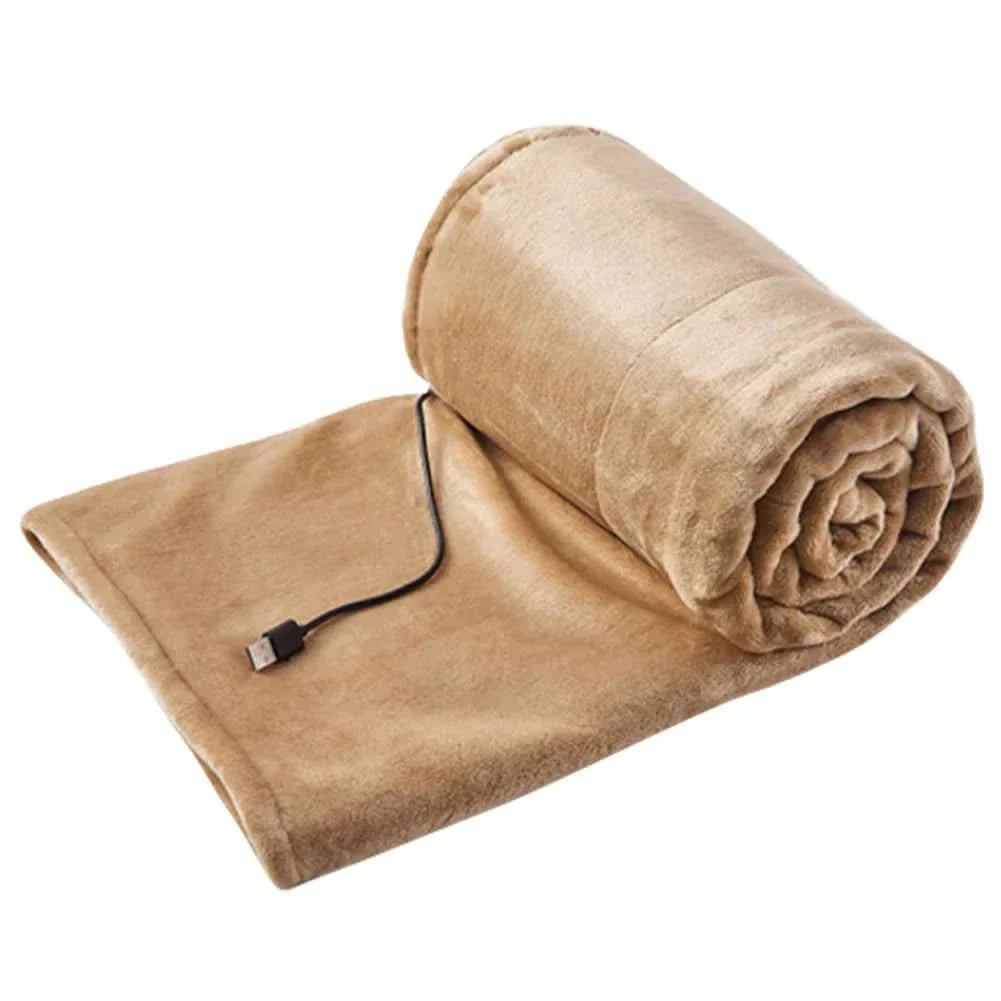 ElectricCuddle Coperta in Pile Riscaldata USB – Portatile e Regolabile