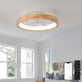 Zerion - Ventilatore a Soffitto Smart con Lampada LED e Controllo App
