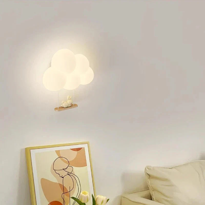 Magia della luce nella lampada per cameretta