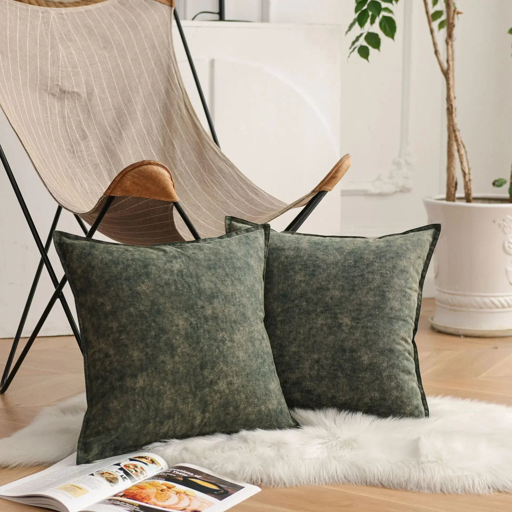 Collezione di Fodere per Cuscini in Denim di Elenorra