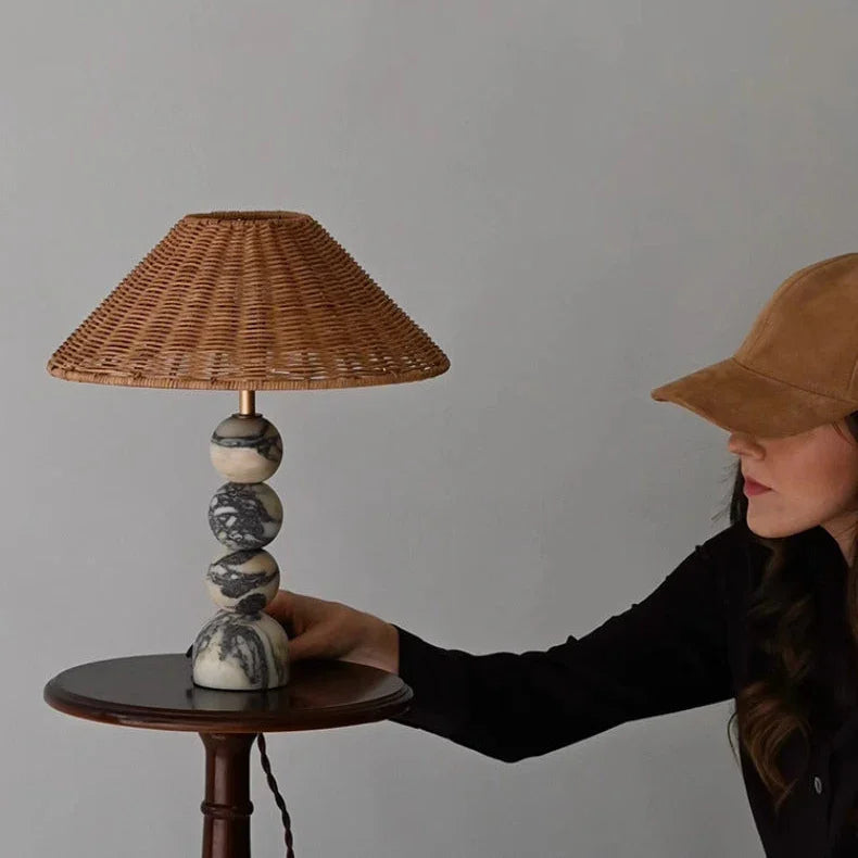 Lampada da Tavolo in Marmo Connor