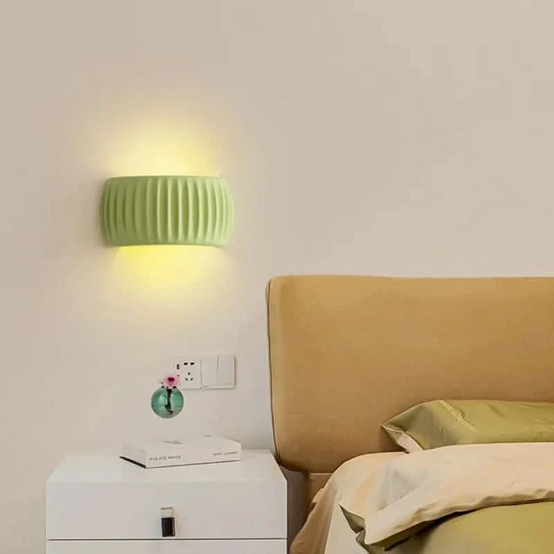 LumeResin Lampada da Parete LED in Resina Artistica