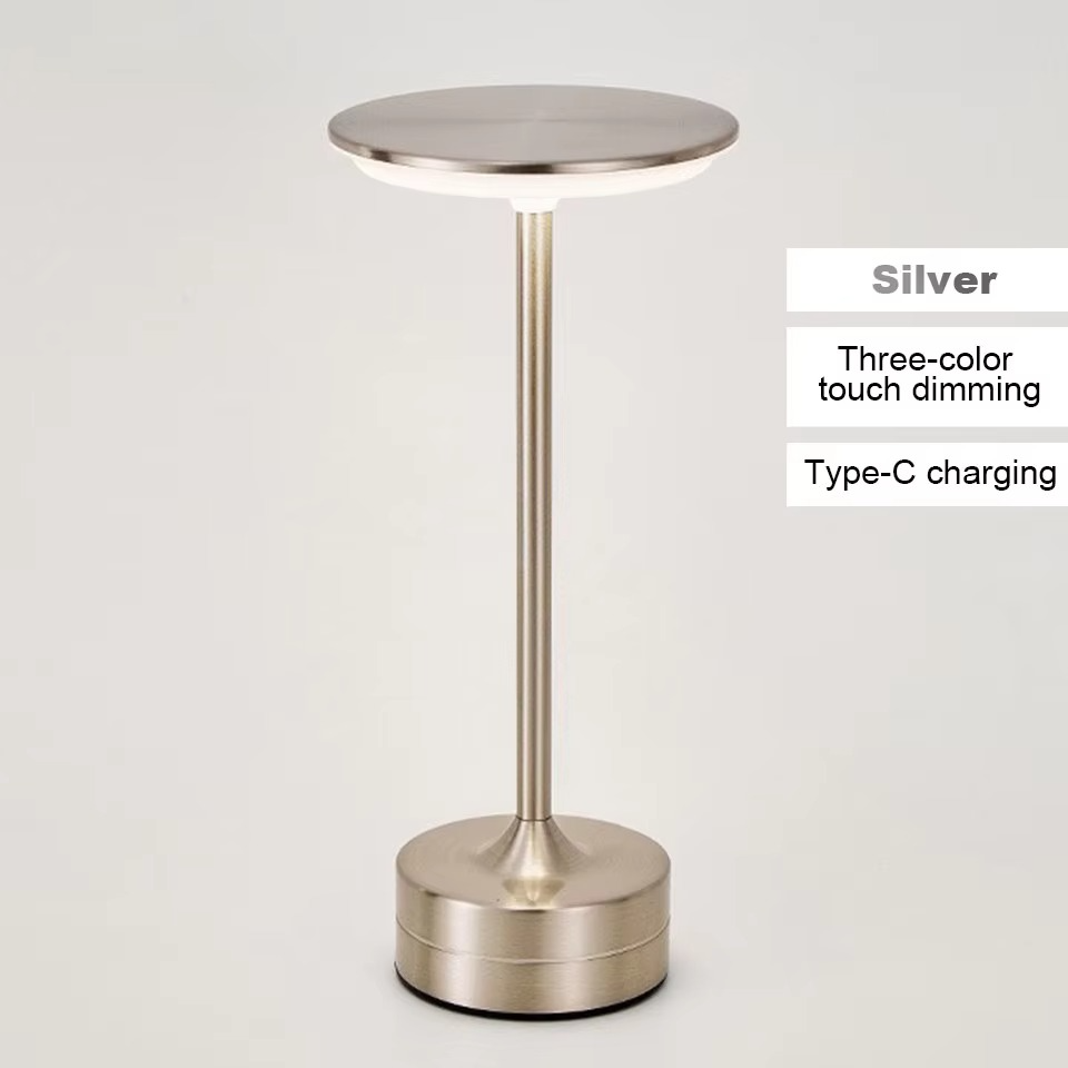 Lampada da tavolo a LED ricaricabile USB con sensore touch