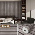 Marosia - Pannelli Murali 3D Effetto Legno Flessibili Autoadesivi in PVC Rotolo Decorazione Murale