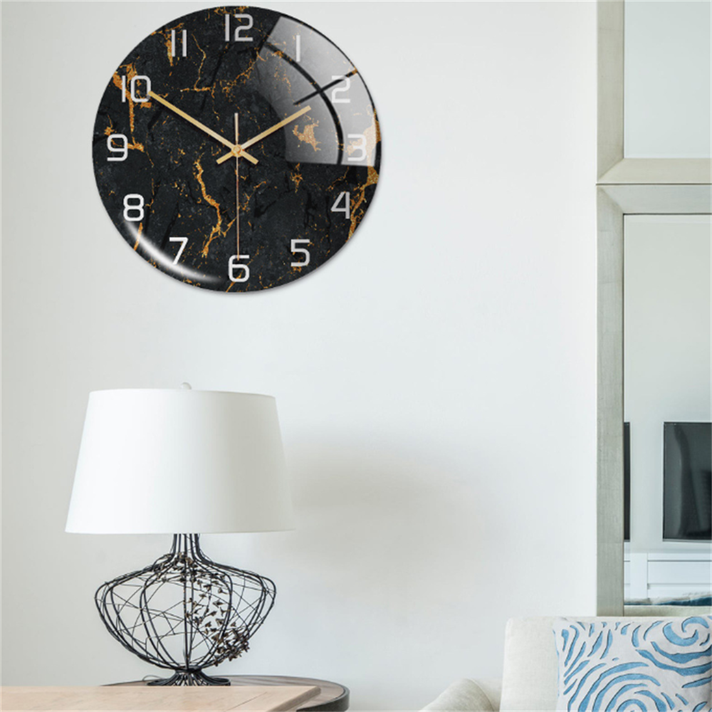 Orologio da Parete Elegante con Struttura in Marmo - MarbleTime
