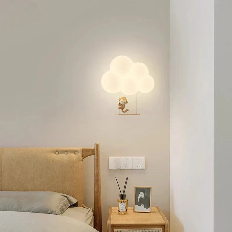 Magia della luce nella lampada per cameretta