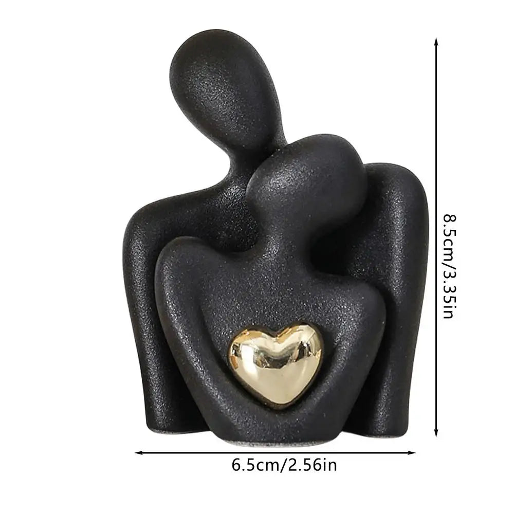 Scultura di Abbraccio Scaldacuore – Amore e Connessione