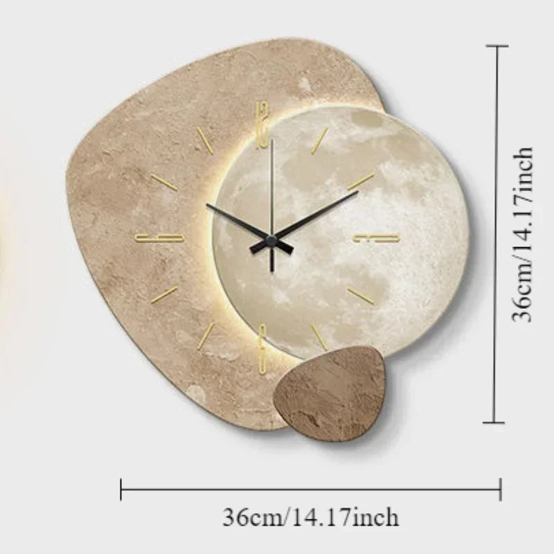 CreamWind Klok – Orologio da Parete Moderno e Stiloso con LED