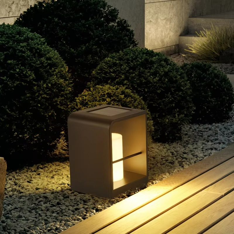 Lampada da Terrazza Solare con Illuminazione LED Calda