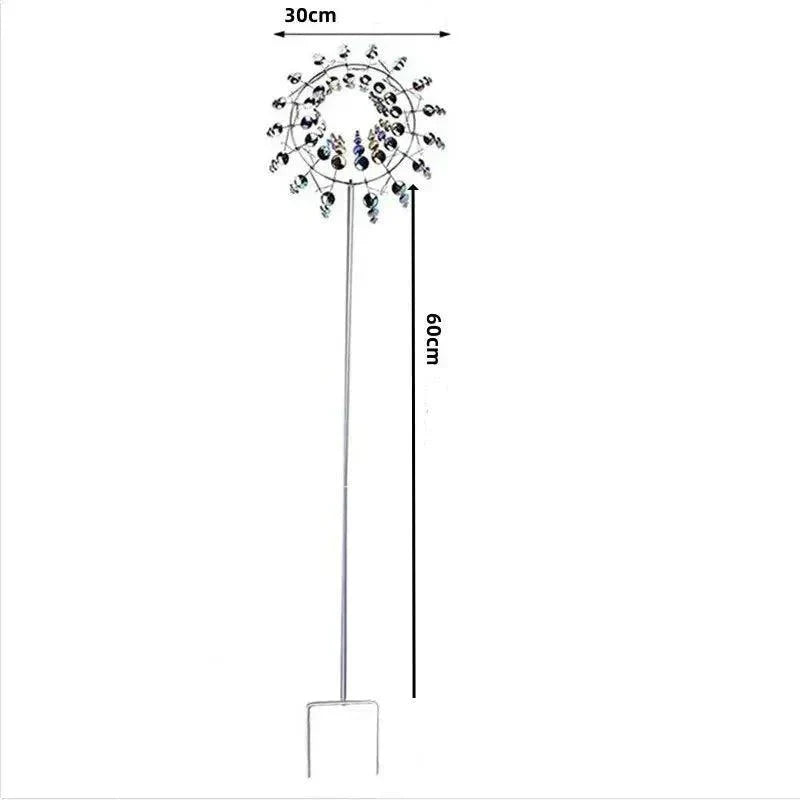 Mulino a Vento Spinner | Unico decorazione da giardino in metallo a energia eolica