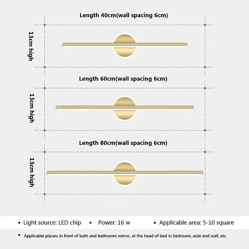 Lampada da Parete Moderna - Illuminazione Elegante per Ogni Ambiente