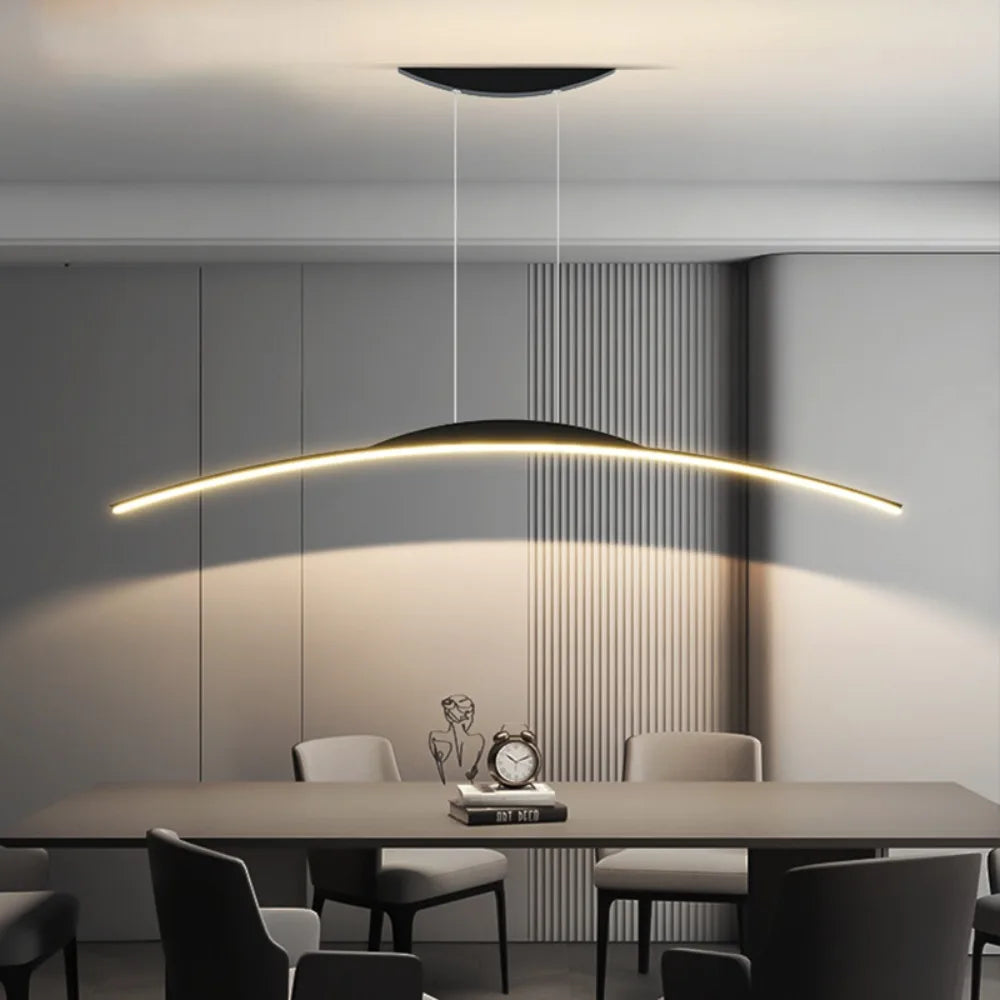 Ethirelle - Lampada a sospensione LED moderna per sala da pranzo, cucina e soggiorno