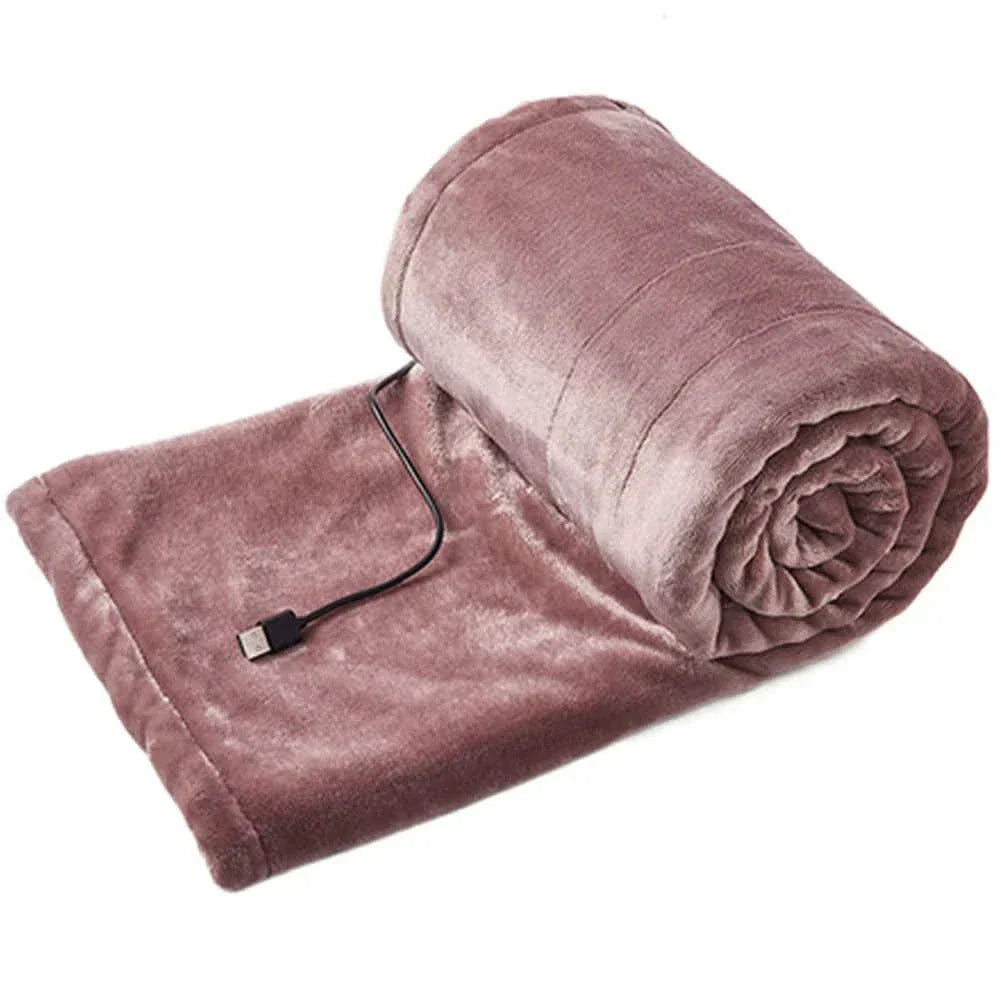 ElectricCuddle Coperta in Pile Riscaldata USB – Portatile e Regolabile