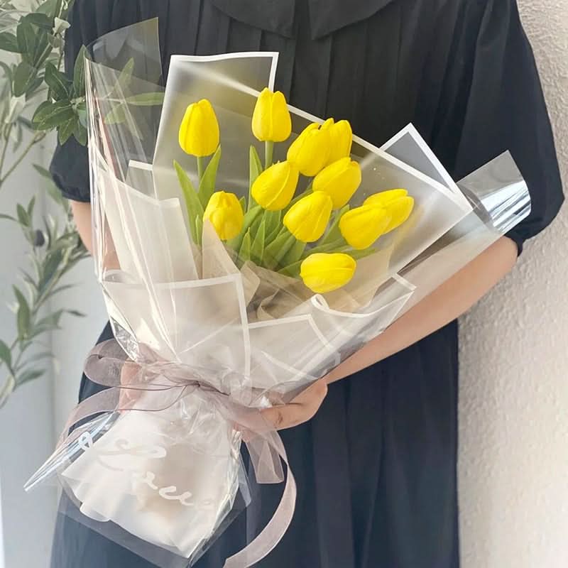 Bouquet di Tulipani Artificiali con Fiori Realistici e Vivid