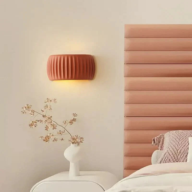 LumeResin Lampada da Parete LED in Resina Artistica