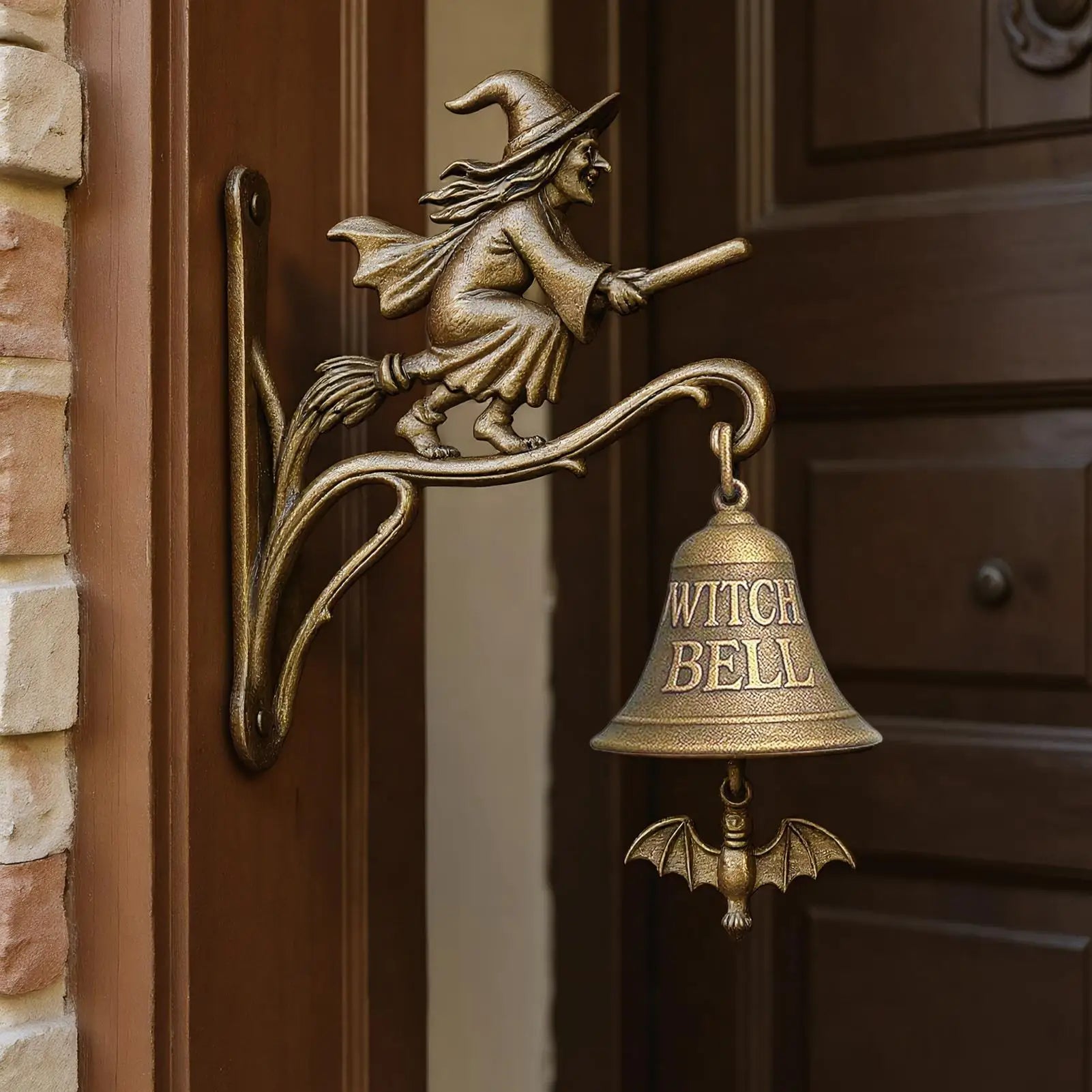 Campanella della Strega con Teschio per Casa e Giardino