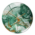 MarbelleTime – Orologio da Parete Silenzioso in Look Marmo Ø30 cm