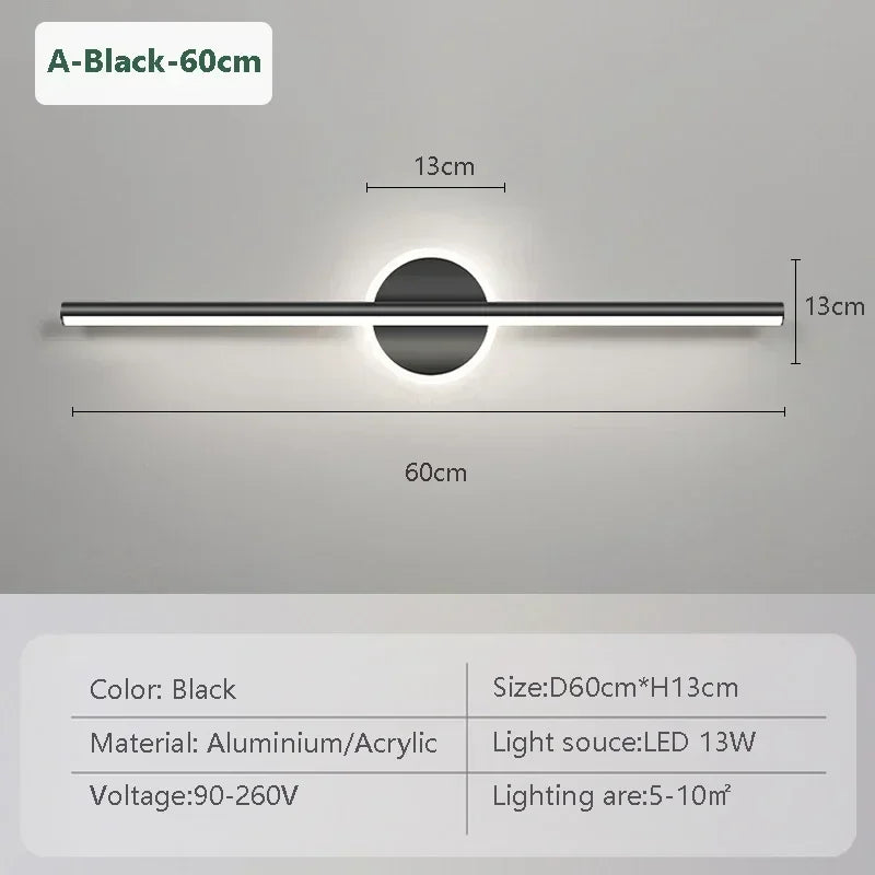Lampada da Parete Moderna - Illuminazione Elegante per Ogni Ambiente