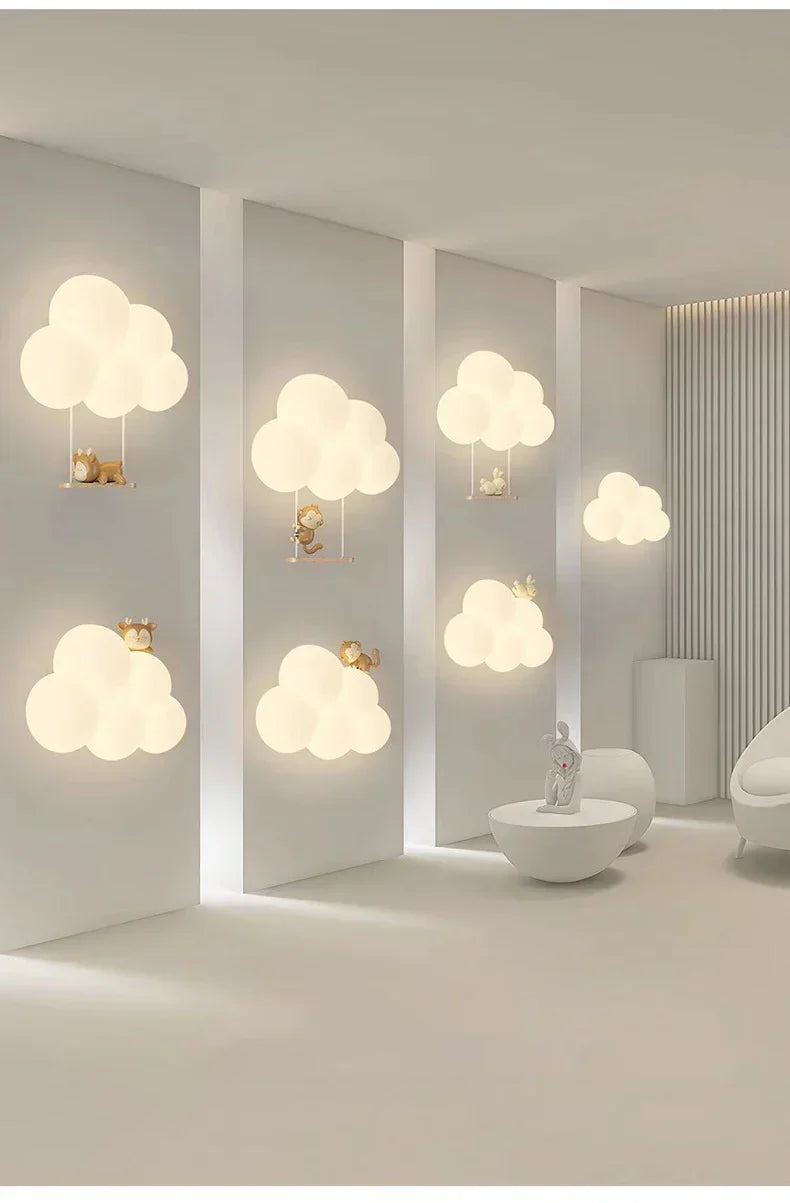 Magia della luce nella lampada per cameretta