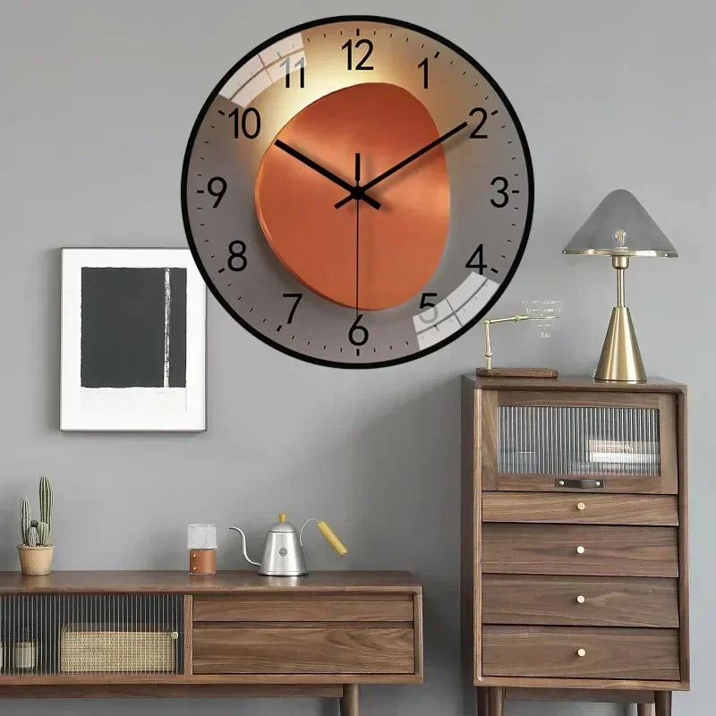 Orologio da Parete Classico Silenzioso Elegante Orologio Non Ticchettante per Camera da Letto e Ufficio