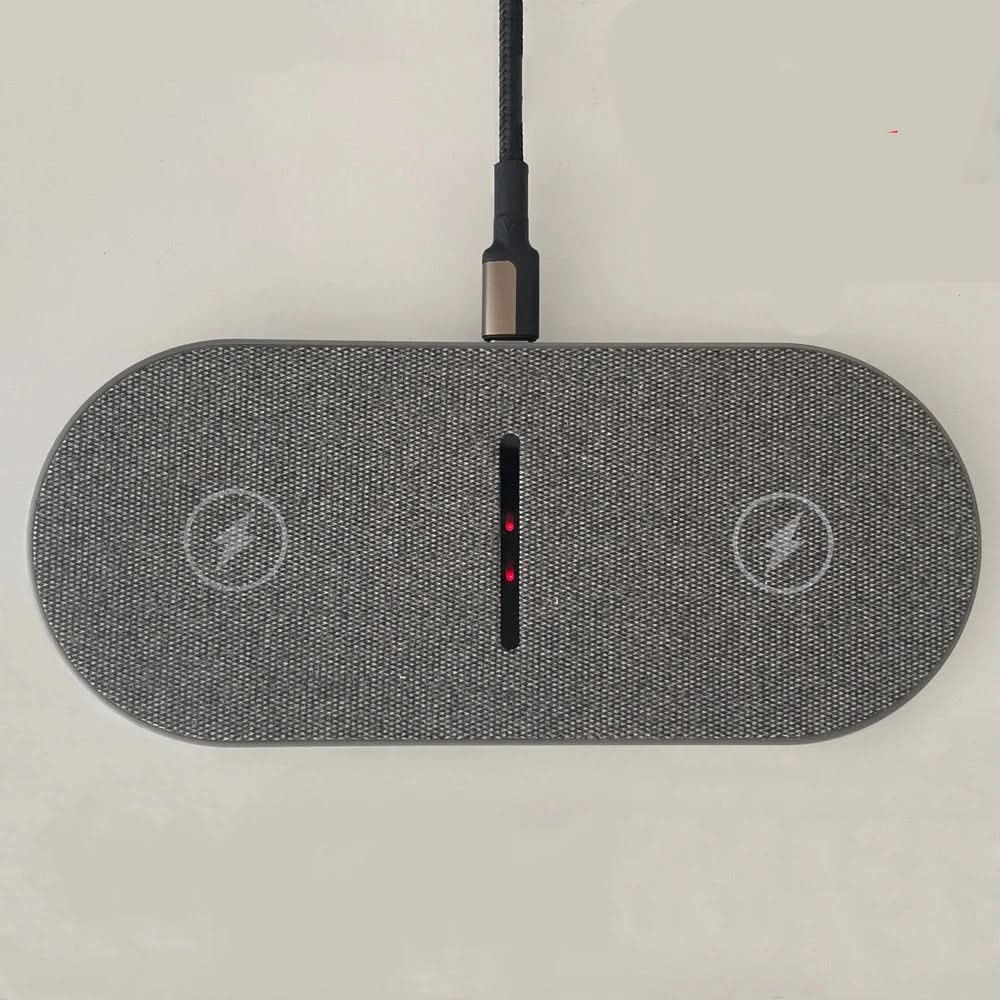 POWERDOCK – Stazione di Ricarica Wireless da 40W per iPhone, AirPods e Samsung