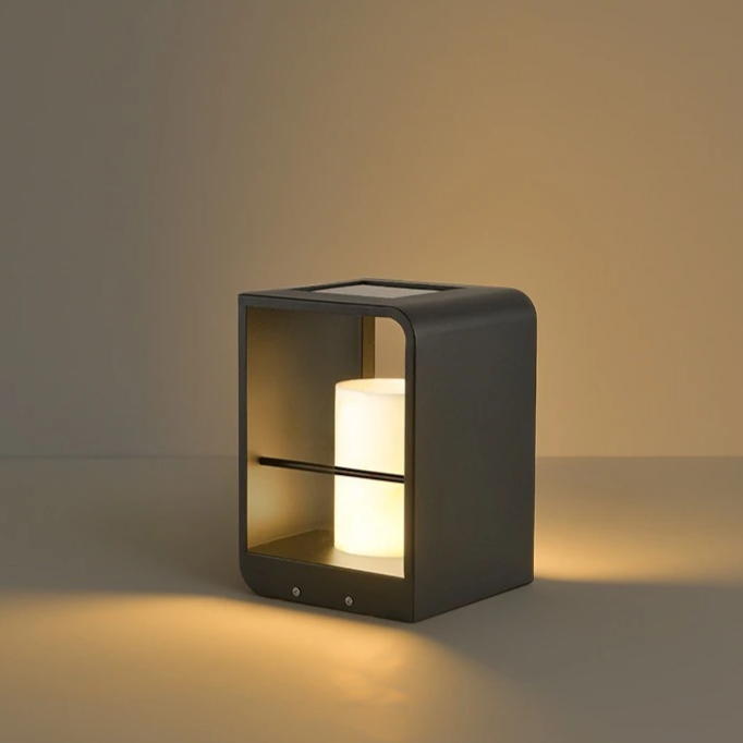 Lampada da Terrazza Solare con Illuminazione LED Calda